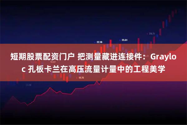 短期股票配资门户 把测量藏进连接件：Grayloc 孔板卡兰在高压流量计量中的工程美学